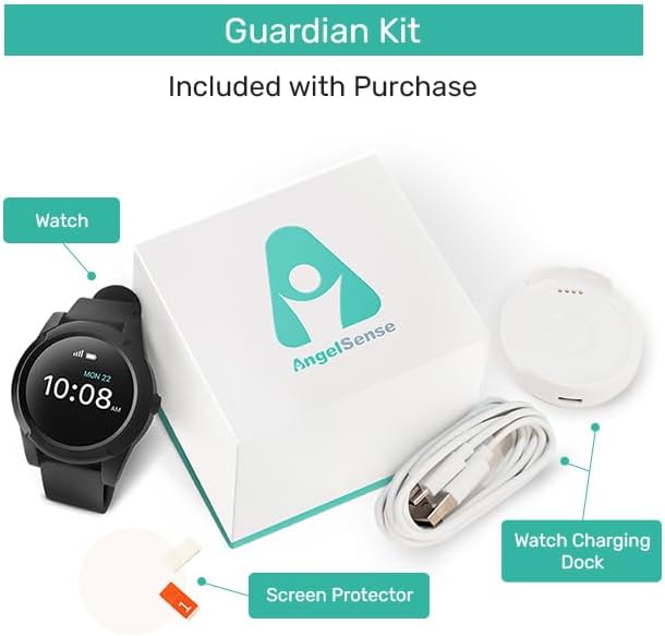 AngelSense Assistive Technology Watch with Personal GPS Tracker for Teens, Adults, Seniors, Autism, Special Needs, Dementia, Speakerphone, SOS Button, Live Tracking, Subscription Required - Image 10