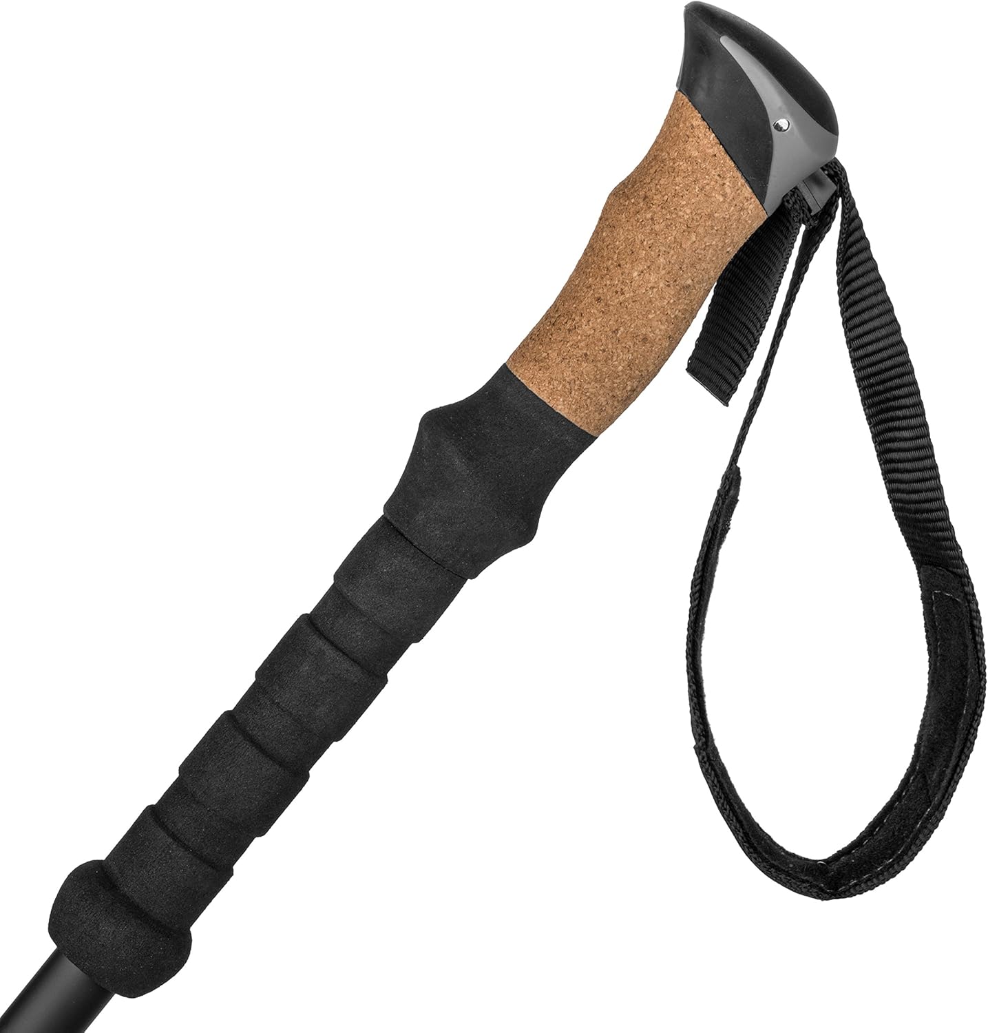 Trekking Poles - Carbon Fiber Monopod Walking or Hiking Sticks with with Accessories Mount and Adjustable Quick Locks - Image 5