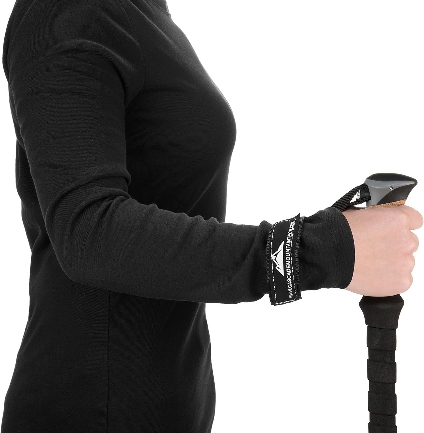 Trekking Poles - Carbon Fiber Monopod Walking or Hiking Sticks with with Accessories Mount and Adjustable Quick Locks - Image 6