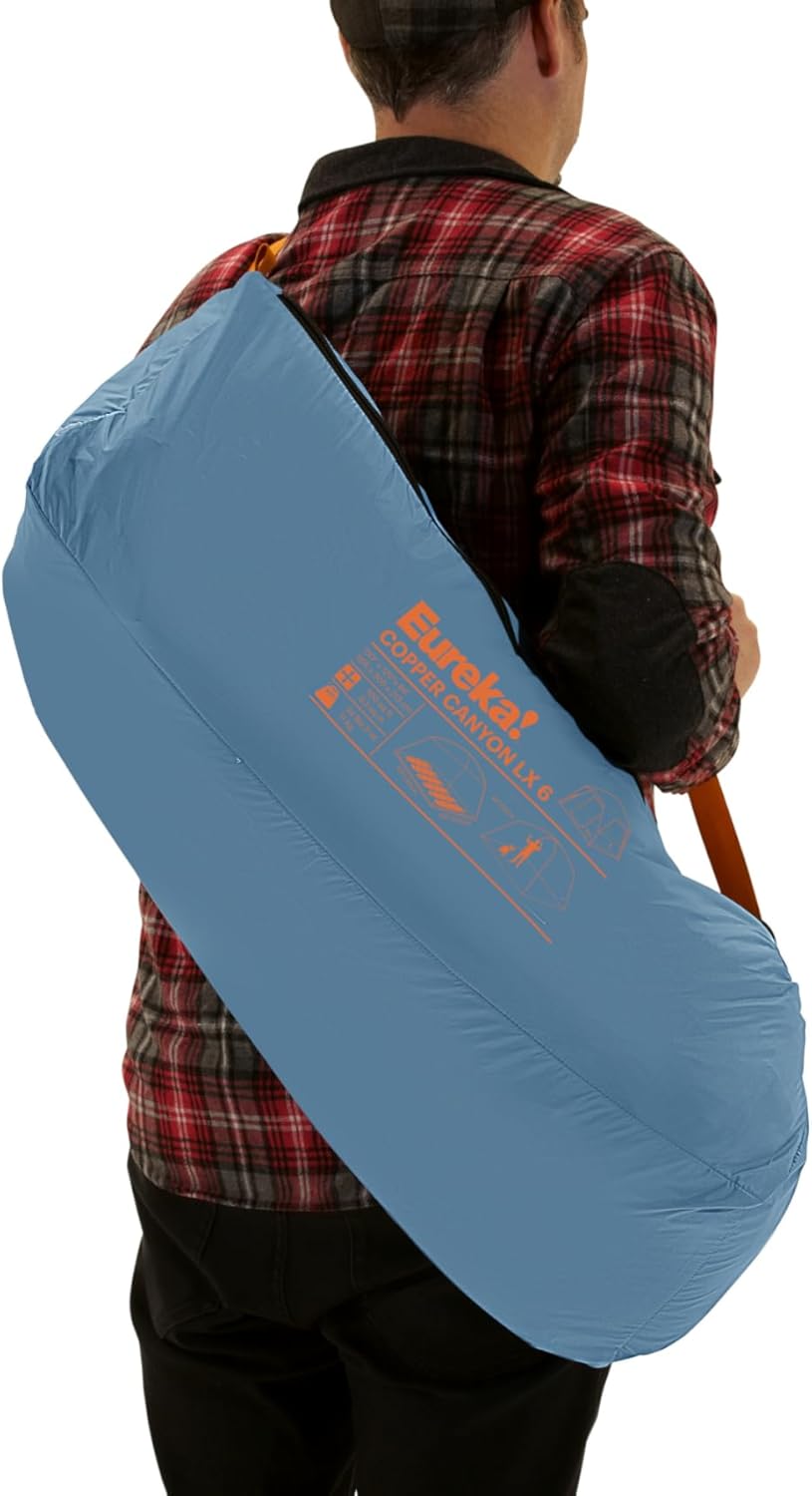 Eureka! Copper Canyon LX, 3 Season, Family and Car Camping Tent (4, 6, 8 or 12 Person) - Image 9