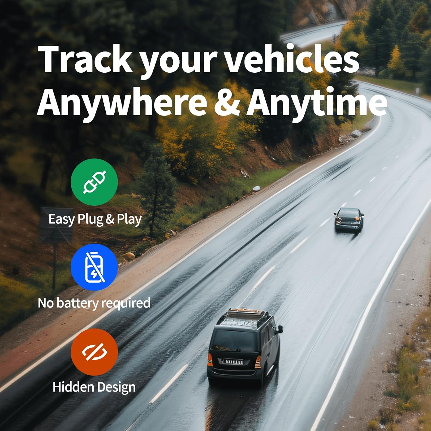 Wired GPS Tracker for Vehicles No Monthly Fee, No Subscription, Real-Time Tracking, 4G SIM and Data Included, Trip History, GeoFence, Driving Alerts, Waterproof - Image 8